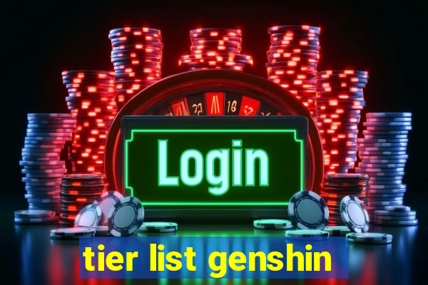 tier list genshin